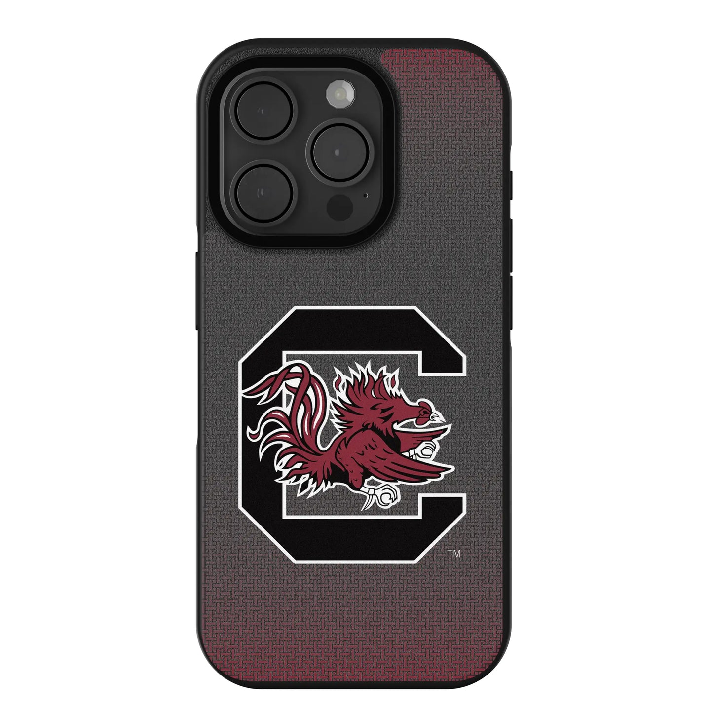 University of South Carolina Gamecocks Linen Bump Phone Case for Apple iPhone