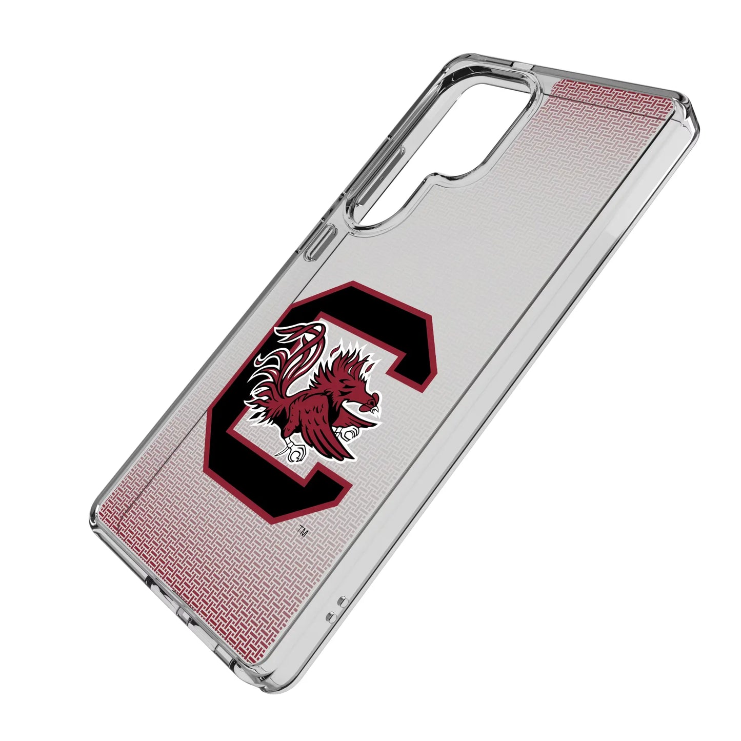 University of South Carolina Gamecocks Linen Clear Phone Case for Samsung Galaxy