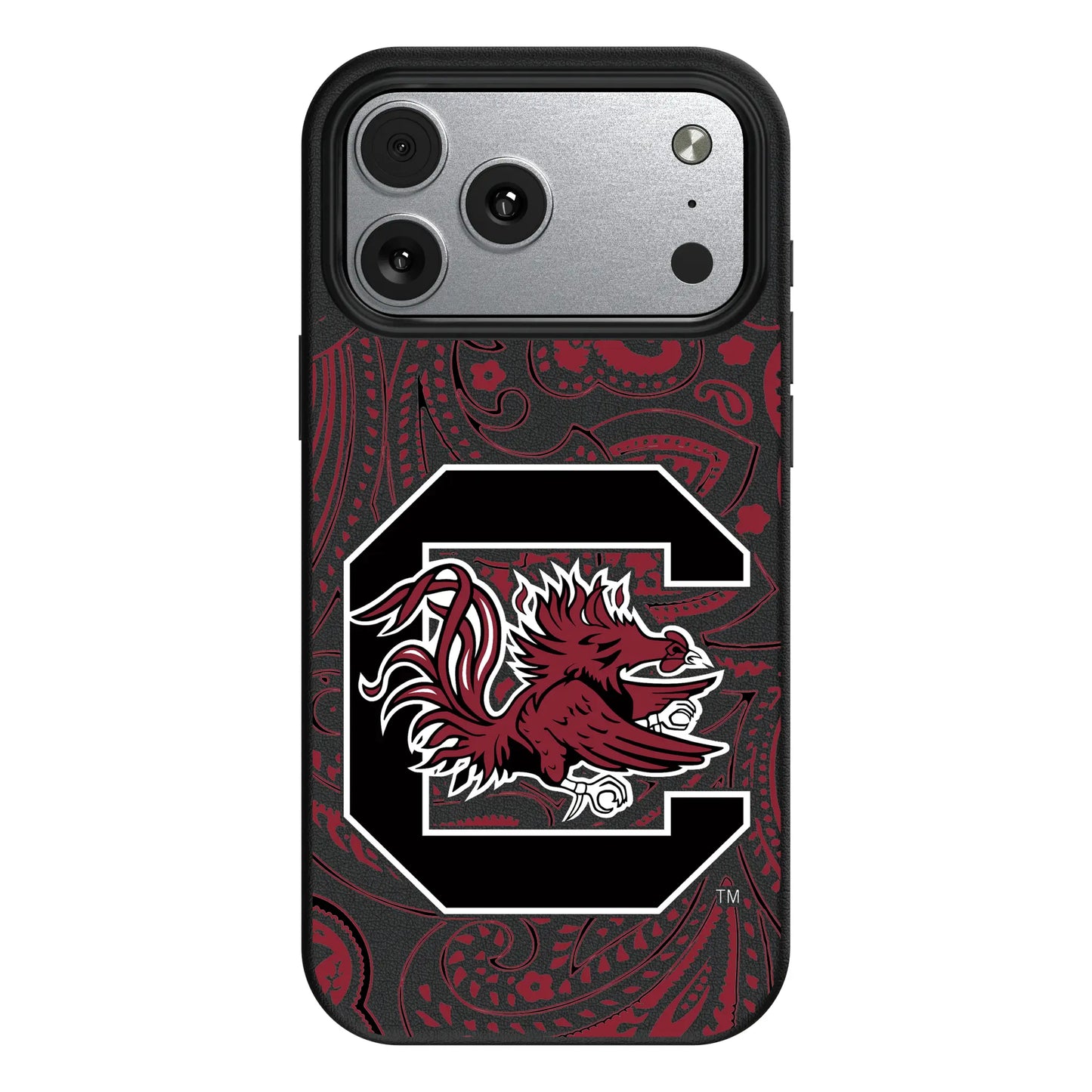 University of South Carolina Gamecocks Paisley MagSafe Compatible Phone Case for Apple iPhone