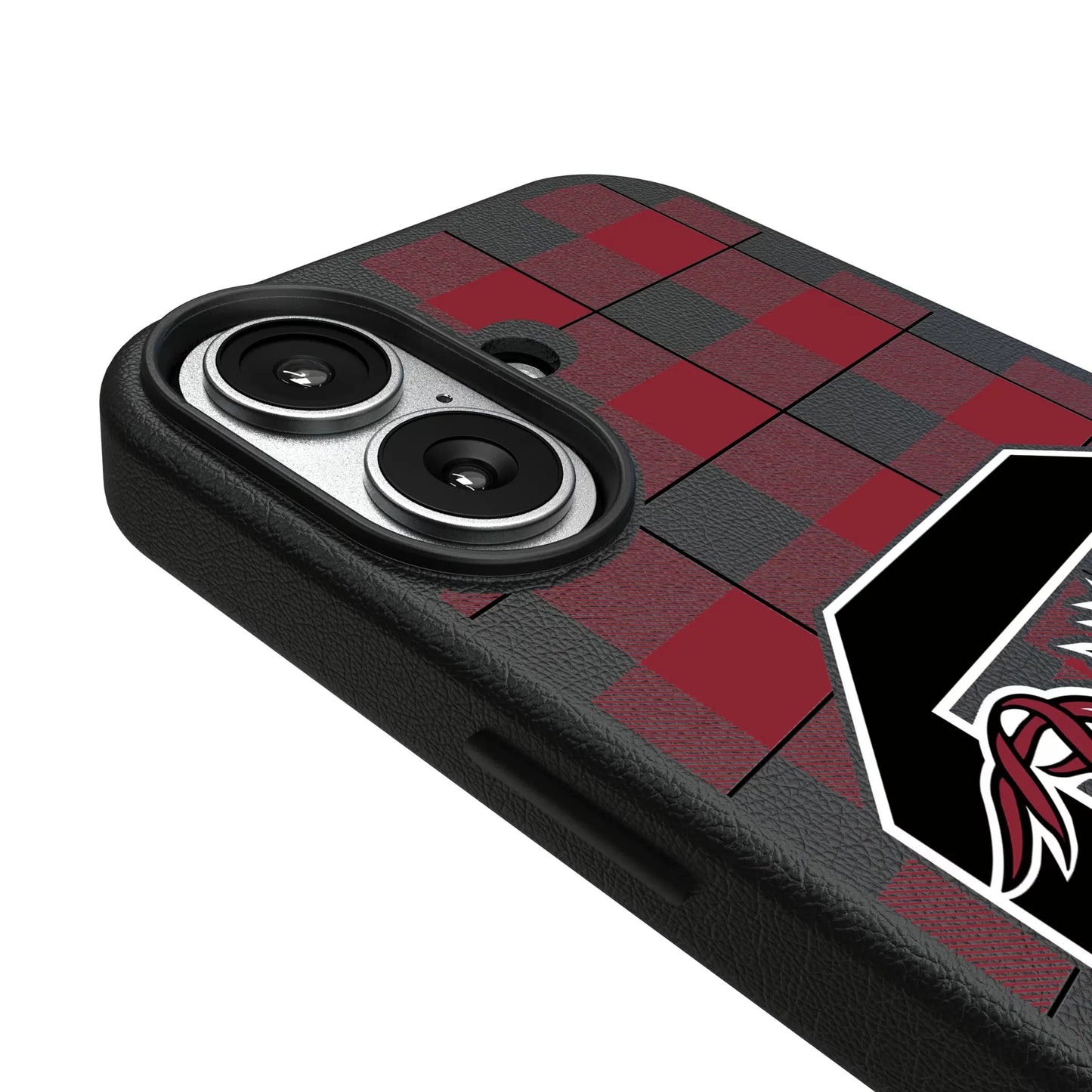 University of South Carolina Gamecocks Plaid MagSafe Compatible Phone Case for Apple iPhone