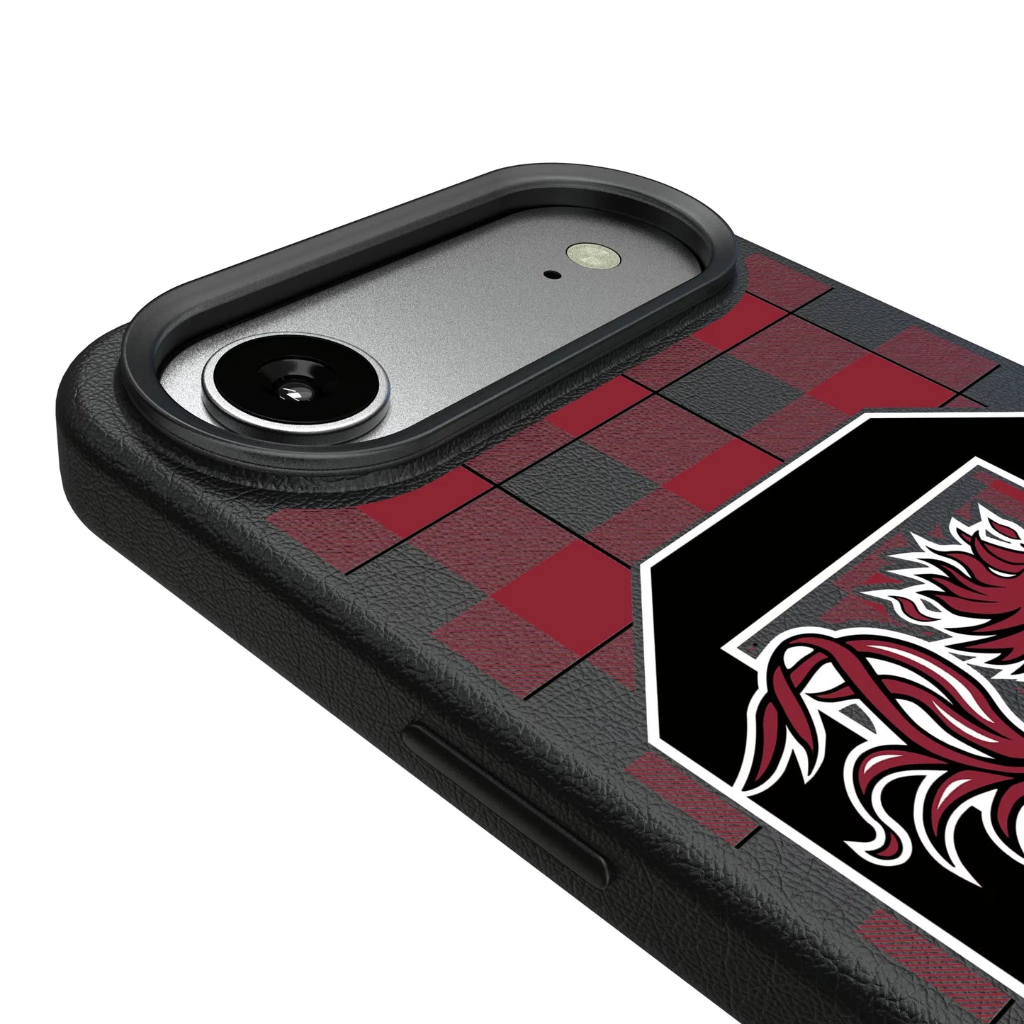 University of South Carolina Gamecocks Plaid MagSafe Compatible Phone Case for Apple iPhone
