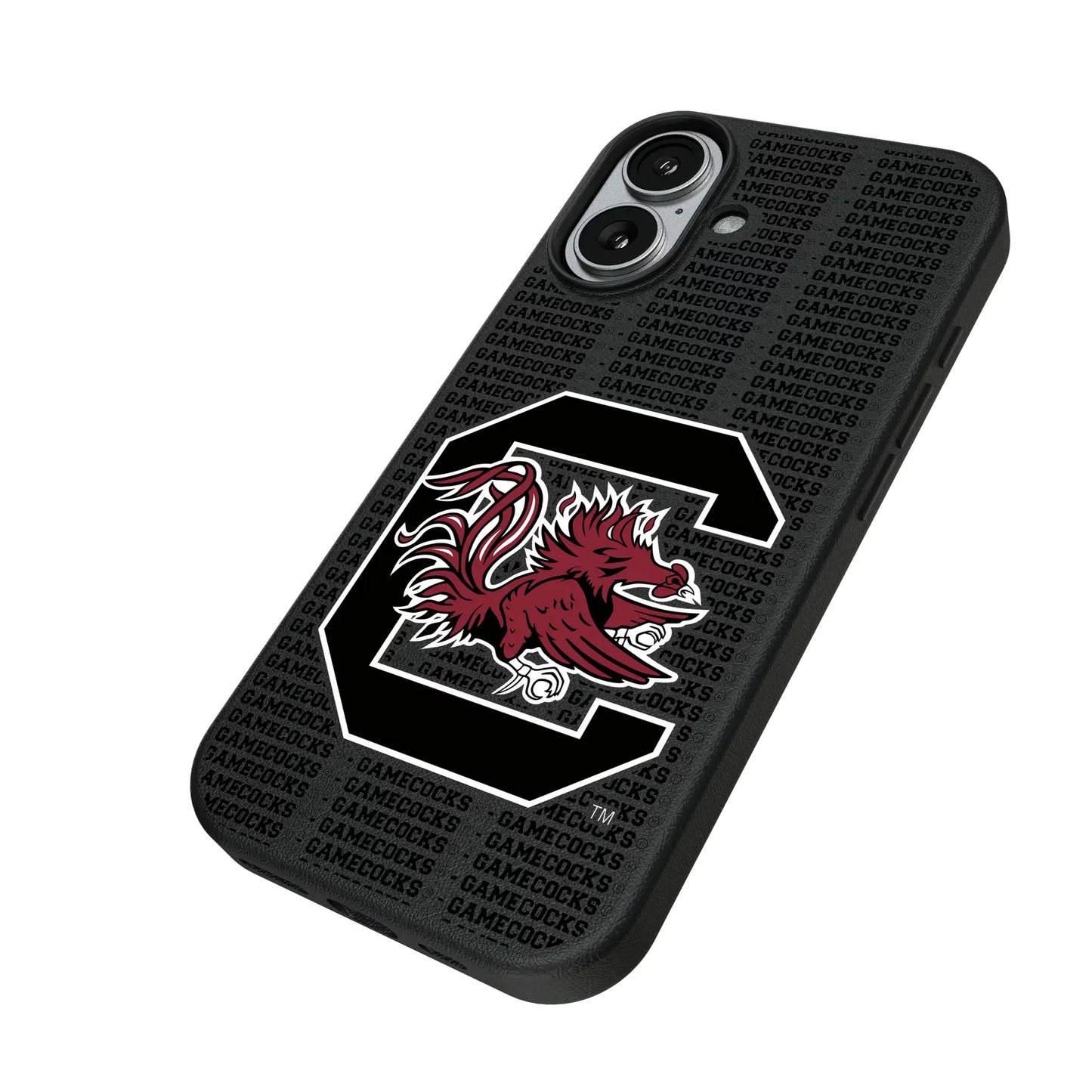 University of South Carolina Gamecocks Text Backdrop MagSafe Compatible Phone Case for Apple iPhone