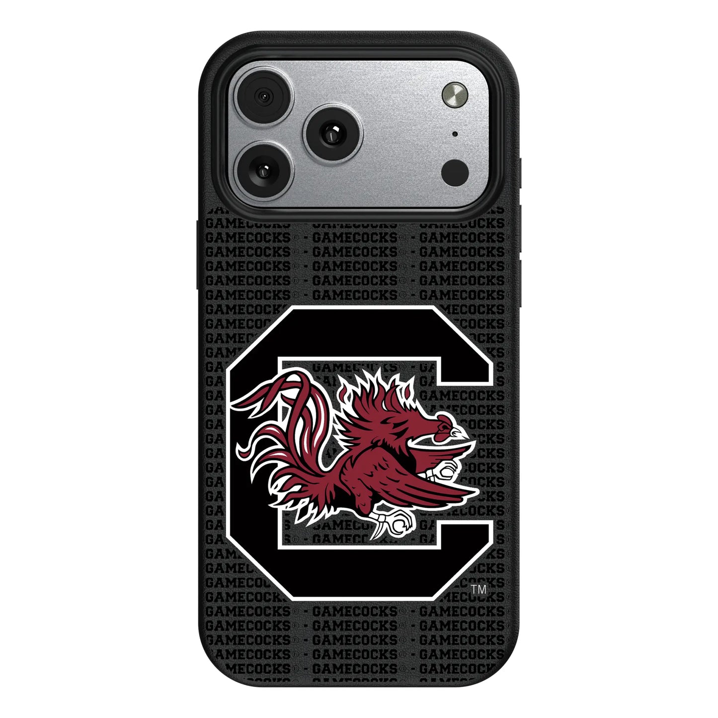 University of South Carolina Gamecocks Text Backdrop MagSafe Compatible Phone Case for Apple iPhone