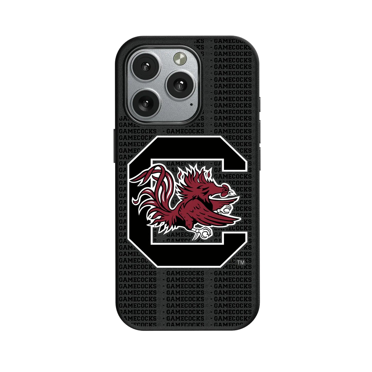 University of South Carolina Gamecocks Text Backdrop MagSafe Compatible Phone Case for Apple iPhone