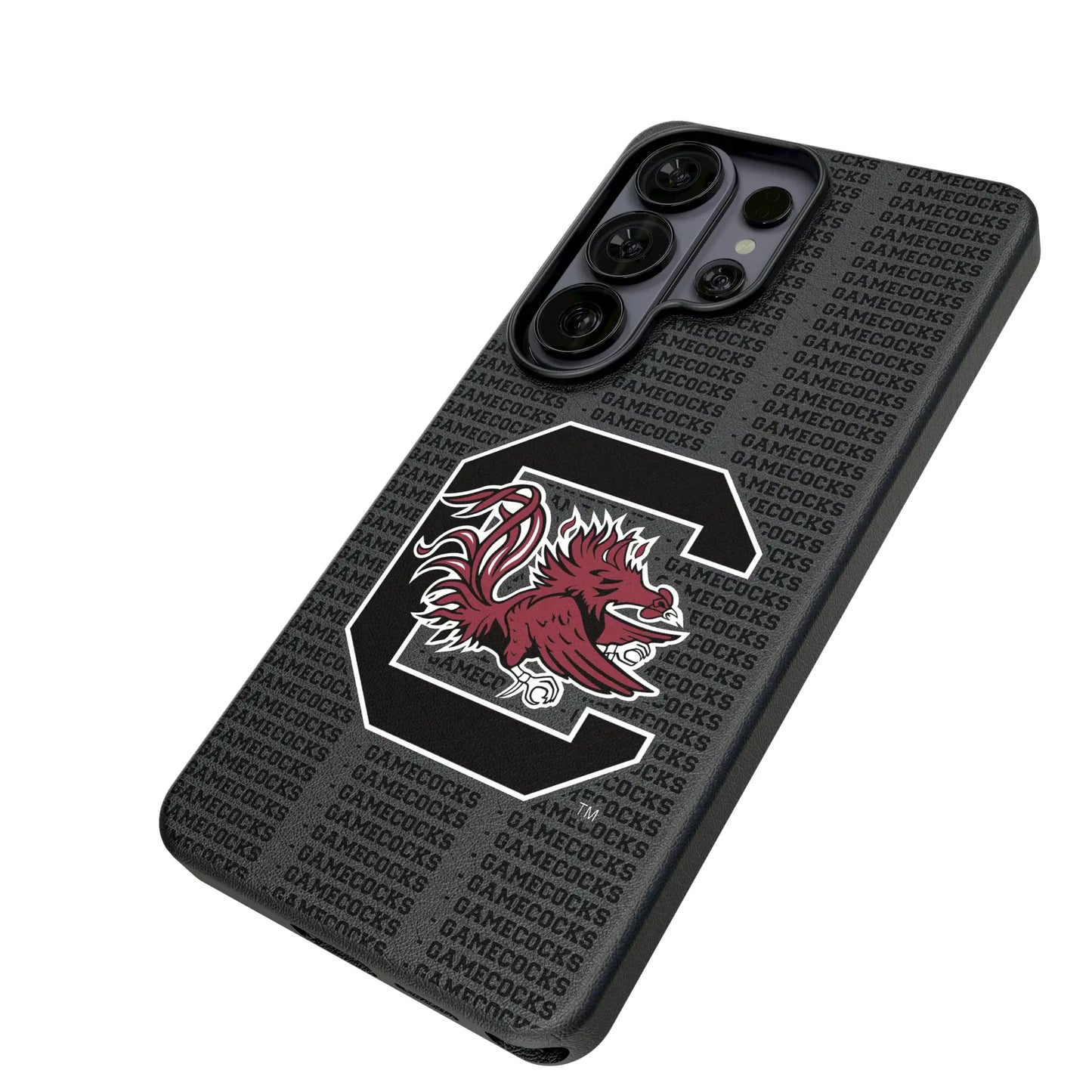 University of South Carolina Gamecocks Text Backdrop MagSafe Compatible Phone Case for Samsung Galaxy