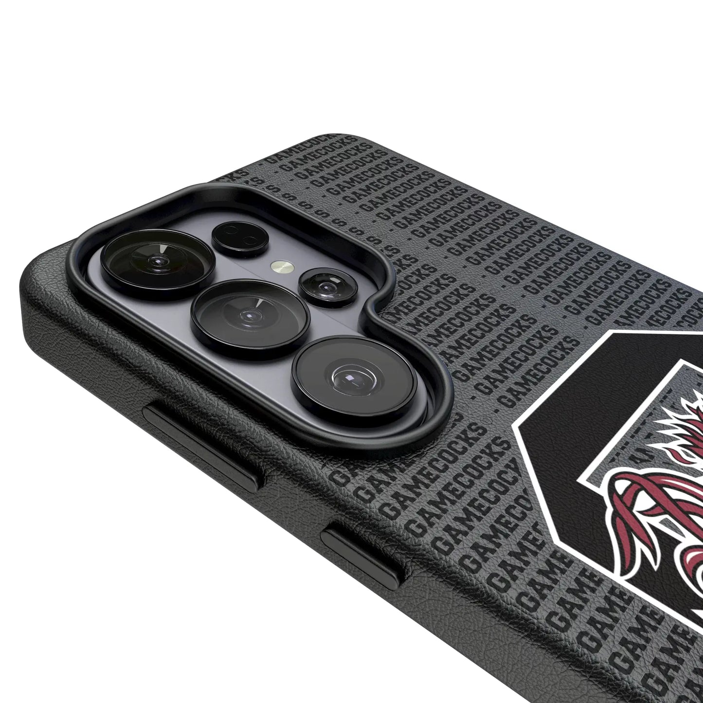 University of South Carolina Gamecocks Text Backdrop MagSafe Compatible Phone Case for Samsung Galaxy