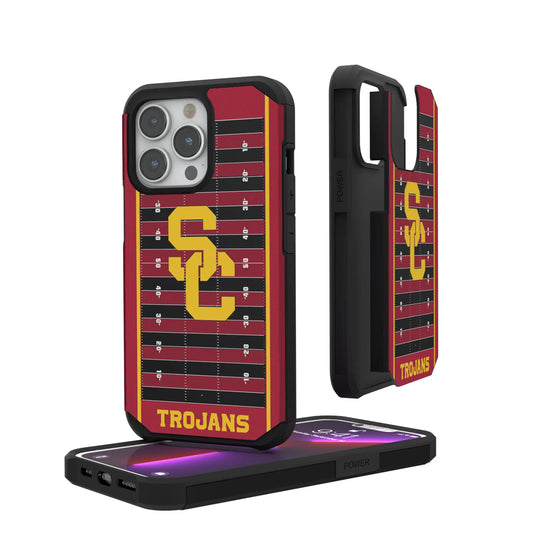 University of Southern California Trojans Field Rugged Phone Case for Apple iPhone
