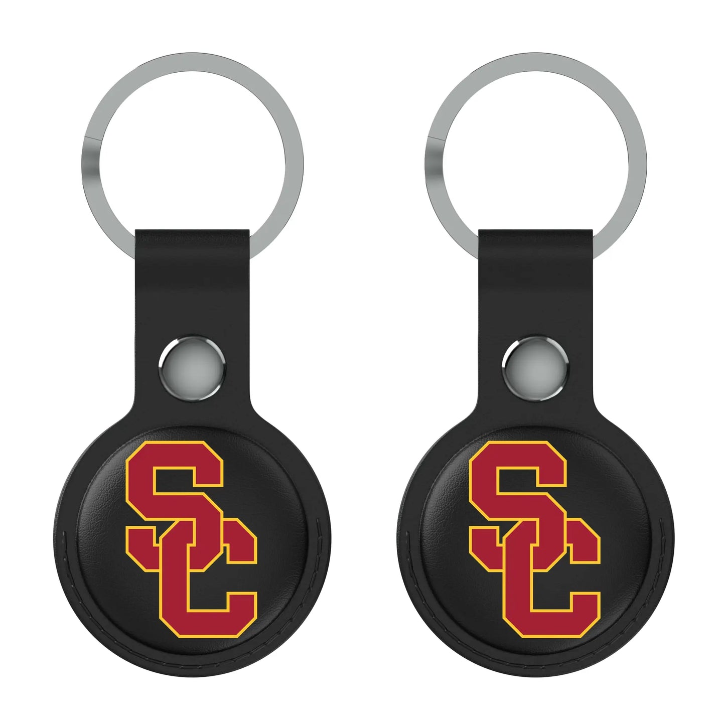 University of Southern California Trojans Insignia Black Airtag Holder 2-Pack