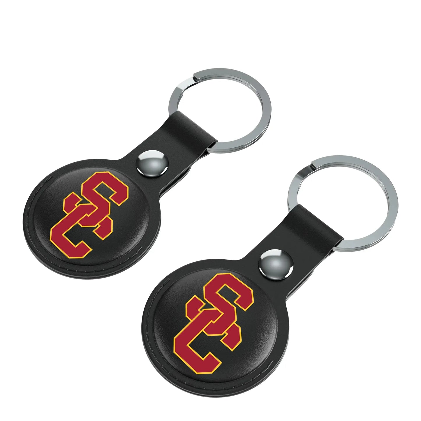University of Southern California Trojans Insignia Black Airtag Holder 2-Pack