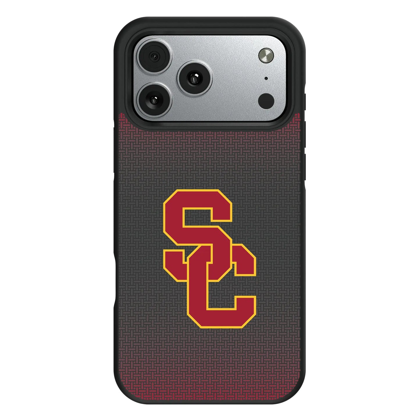 University of Southern California Trojans Linen Bump Phone Case for Apple iPhone