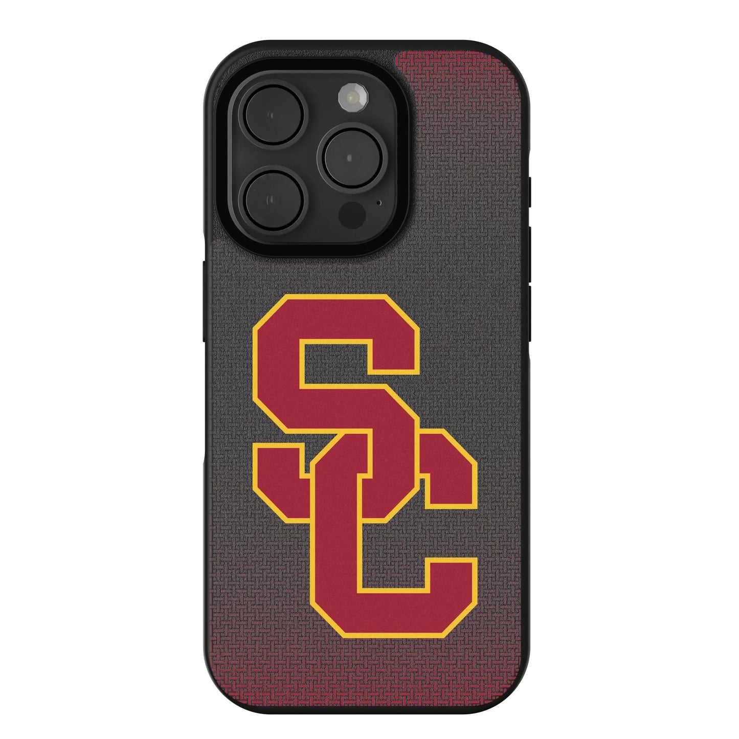 University of Southern California Trojans Linen Bump Phone Case for Apple iPhone