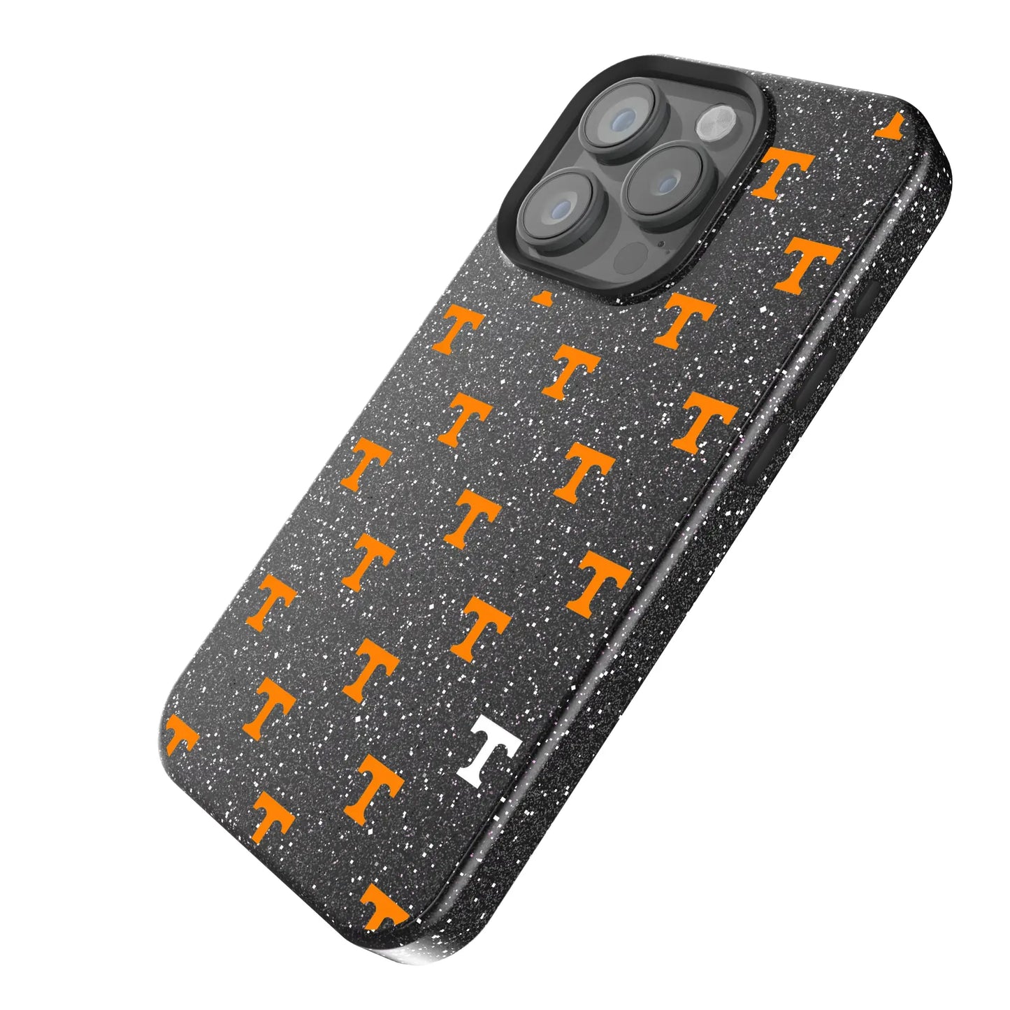 University of Tennessee Volunteers Fashion Pattern Black Bling Phone Case for Apple iPhone