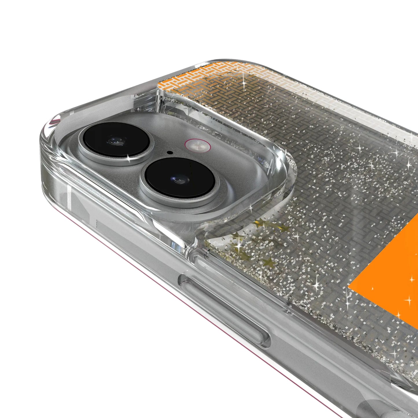 University of Tennessee Volunteers Linen Glitter Phone Case for Apple iPhone