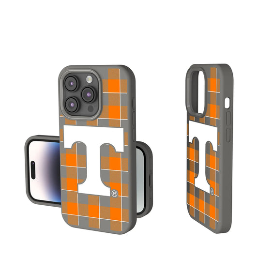 University of Tennessee Volunteers Plaid Soft Touch Phone Case for Apple iPhone