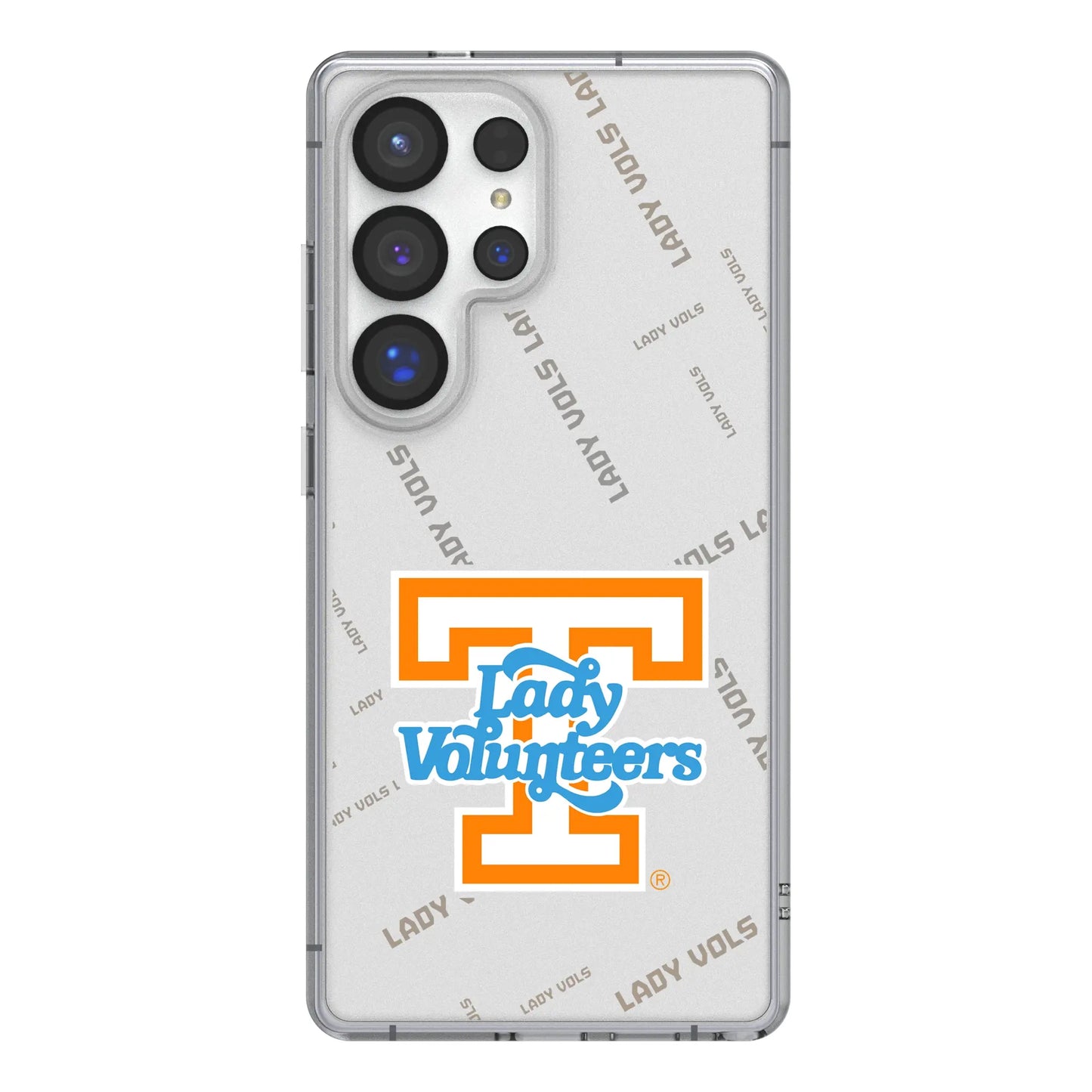 University of Tennessee Volunteers Quadtile Clear Phone Case for Samsung Galaxy