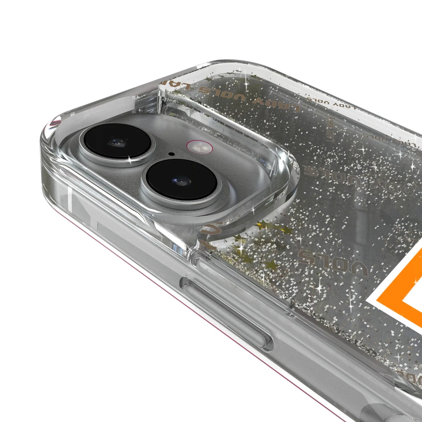 University of Tennessee Volunteers Quadtile Glitter Phone Case for Apple iPhone