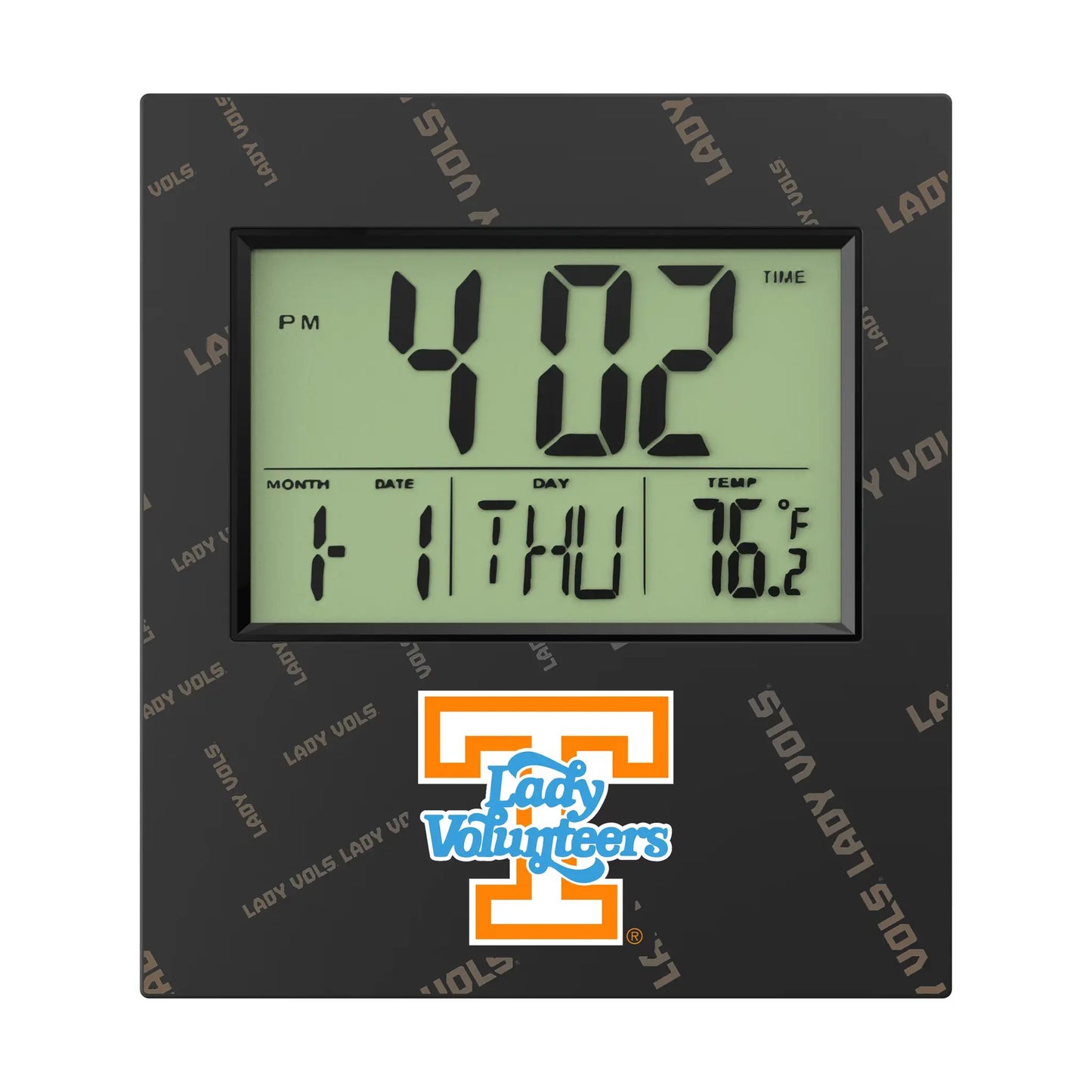 University of Tennessee Volunteers Quadtile Wall Clock