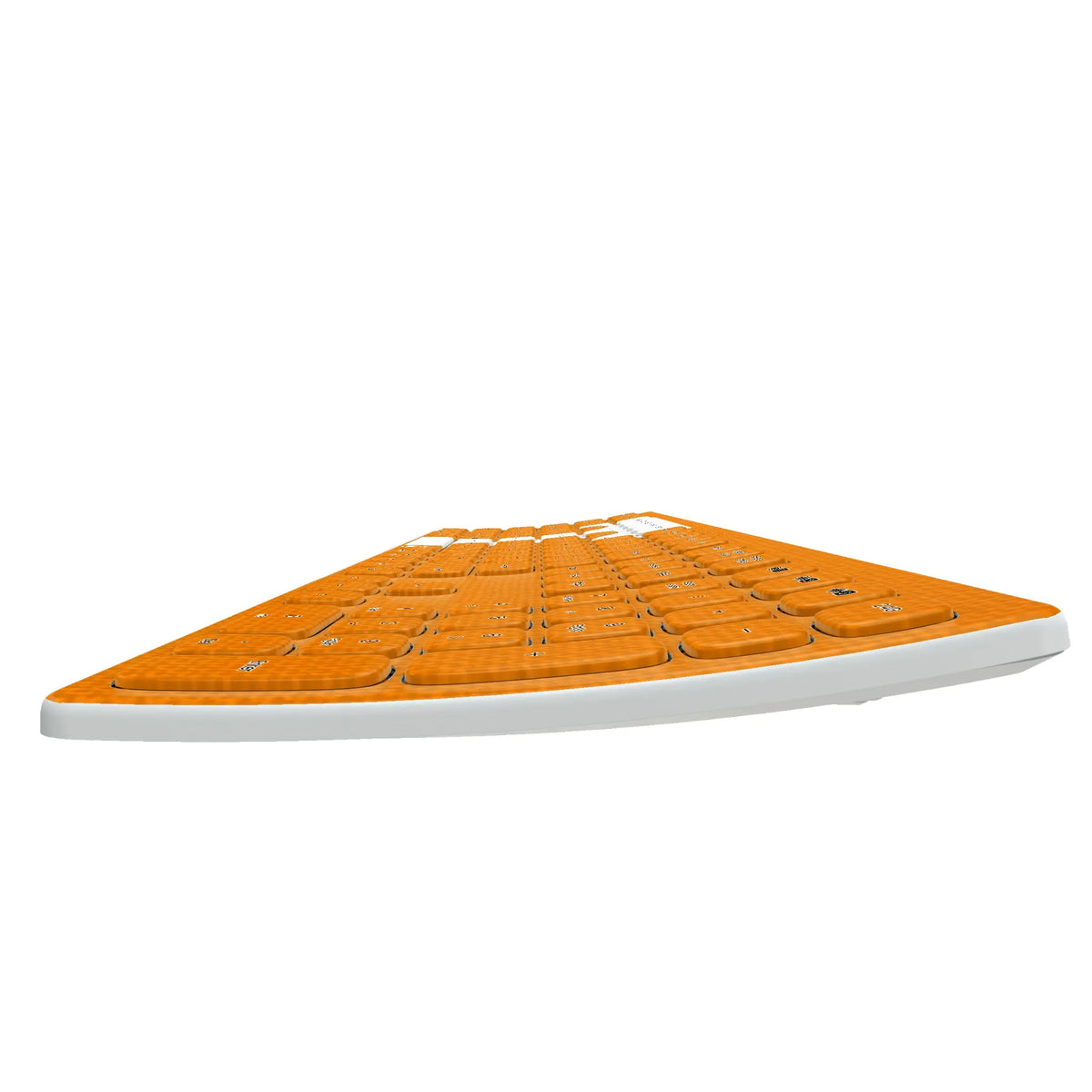 University of Tennessee Volunteers Solid Curved Wireless Keyboard