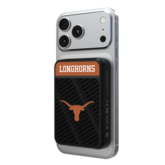 University of Texas Longhorns Endzone Plus Wireless Mag Power Bank