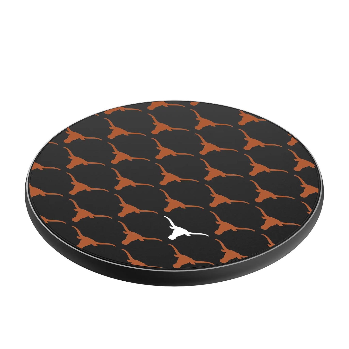 University of Texas Longhorns Fashion Pattern 15-Watt Wireless Charger