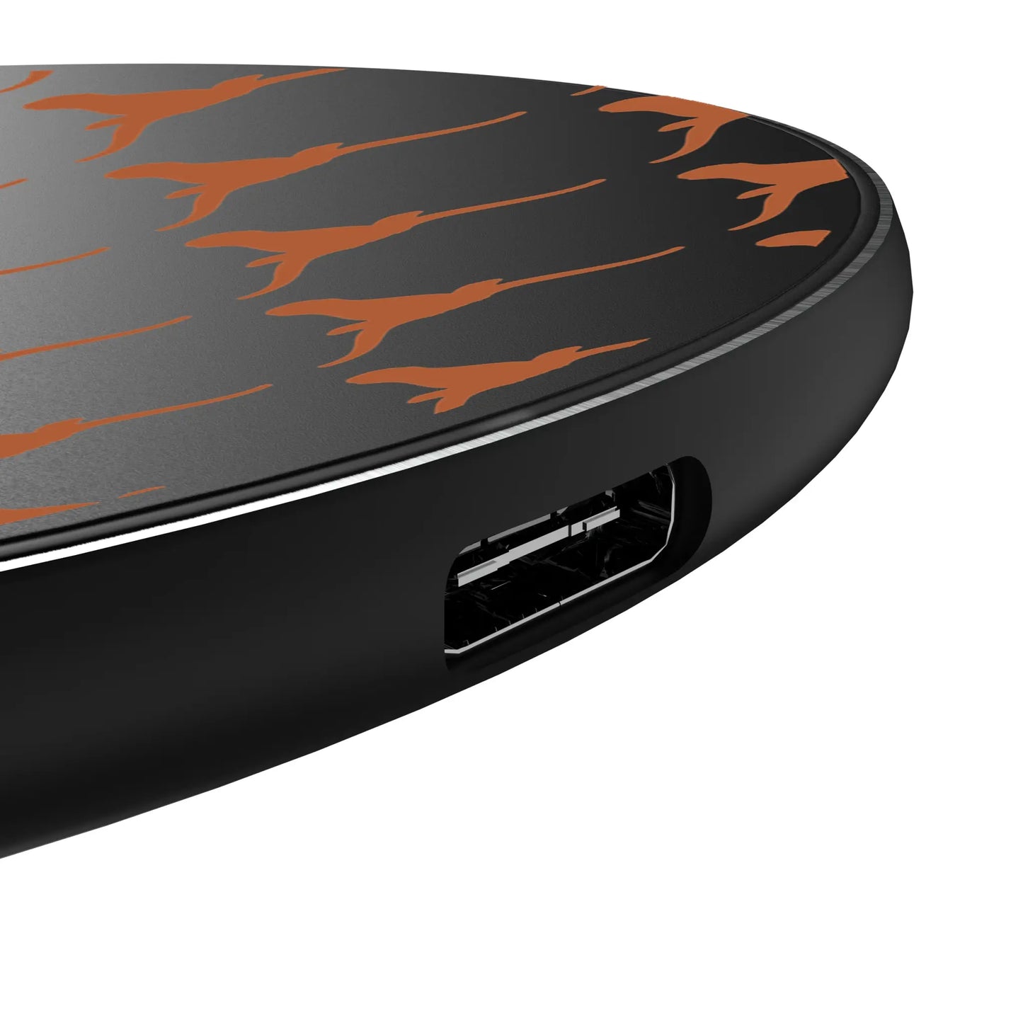 University of Texas Longhorns Fashion Pattern 15-Watt Wireless Charger