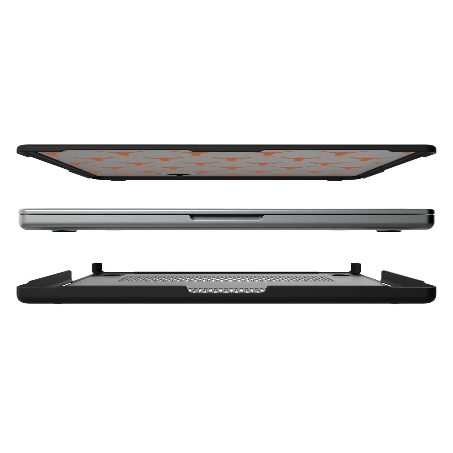 University of Texas Longhorns Fashion Pattern Laptop Case for Apple MacBook