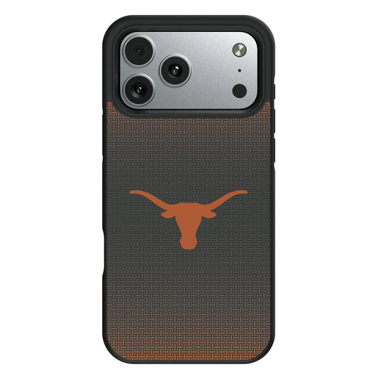 University of Texas Longhorns Linen Bump Phone Case for Apple iPhone