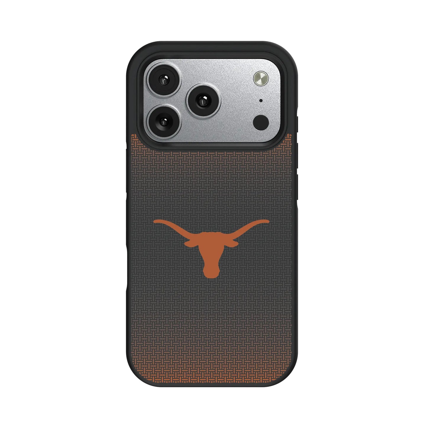 University of Texas Longhorns Linen Bump Phone Case for Apple iPhone