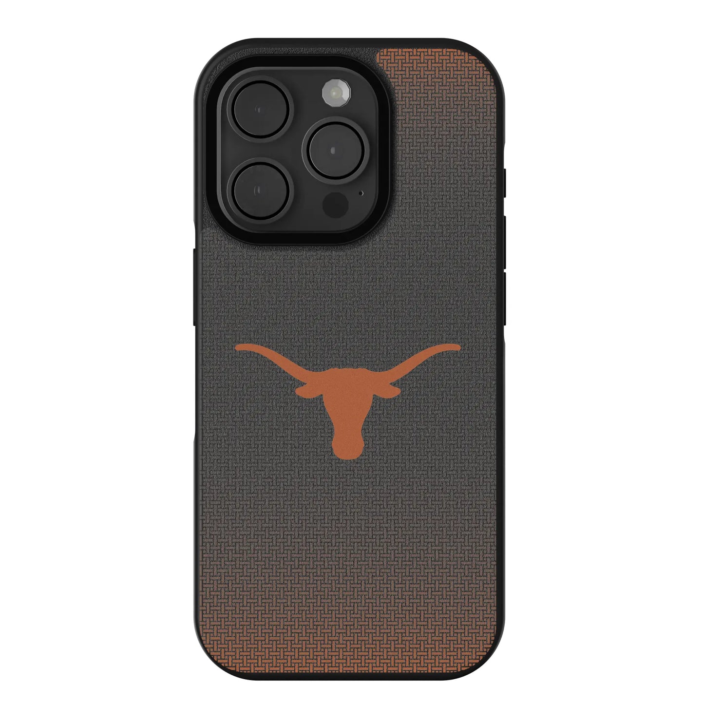 University of Texas Longhorns Linen Bump Phone Case for Apple iPhone