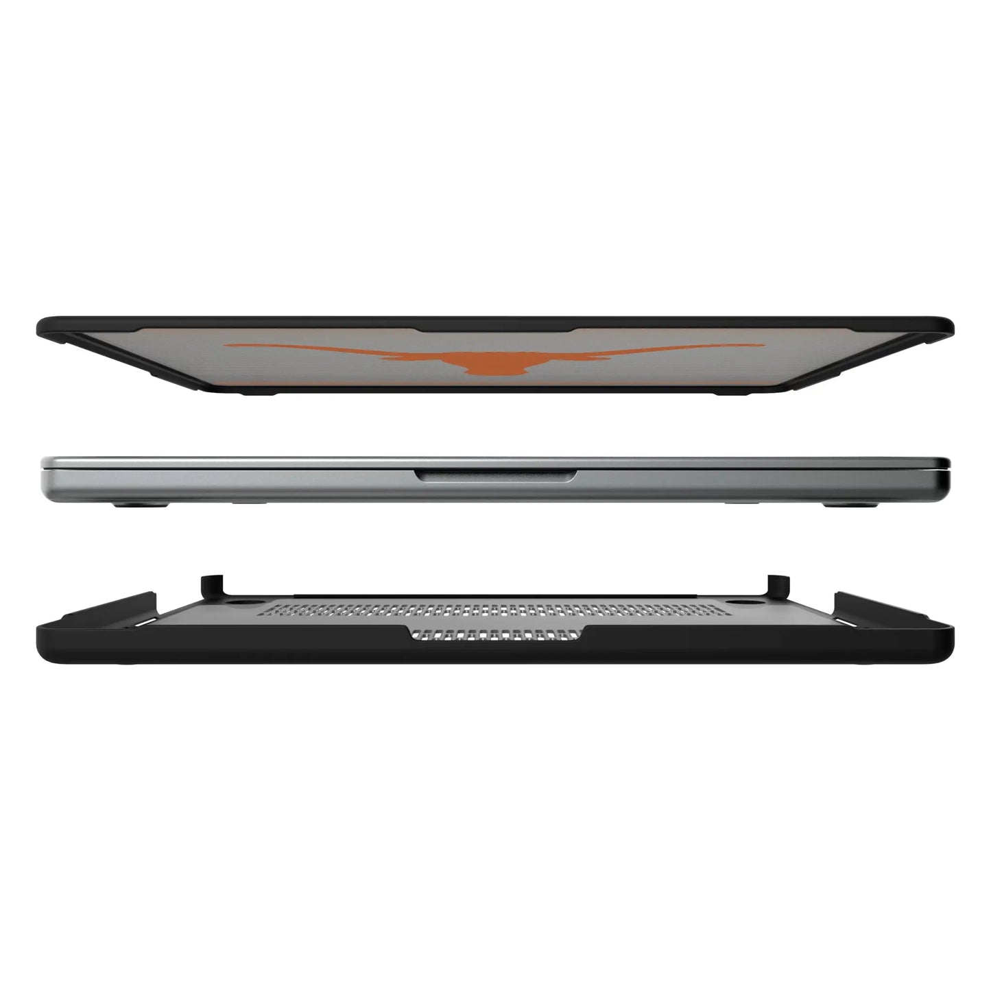 University of Texas Longhorns Linen Laptop Case for Apple MacBook