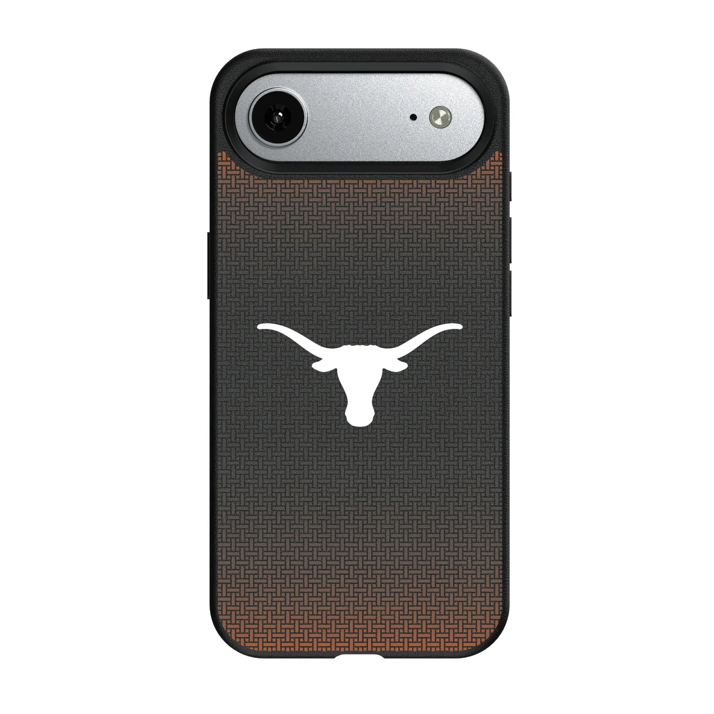 University of Texas Longhorns Linen MagSafe Compatible Phone Case for Apple iPhone