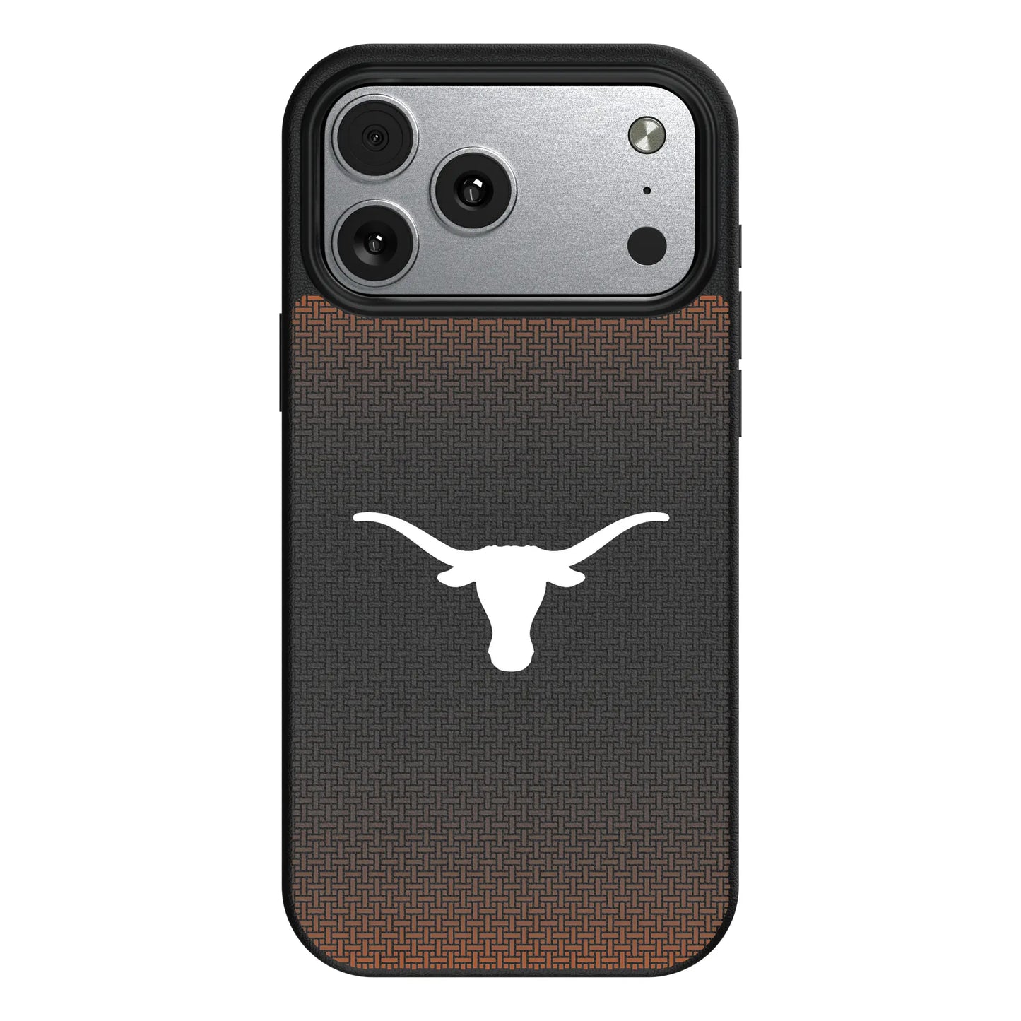 University of Texas Longhorns Linen MagSafe Compatible Phone Case for Apple iPhone