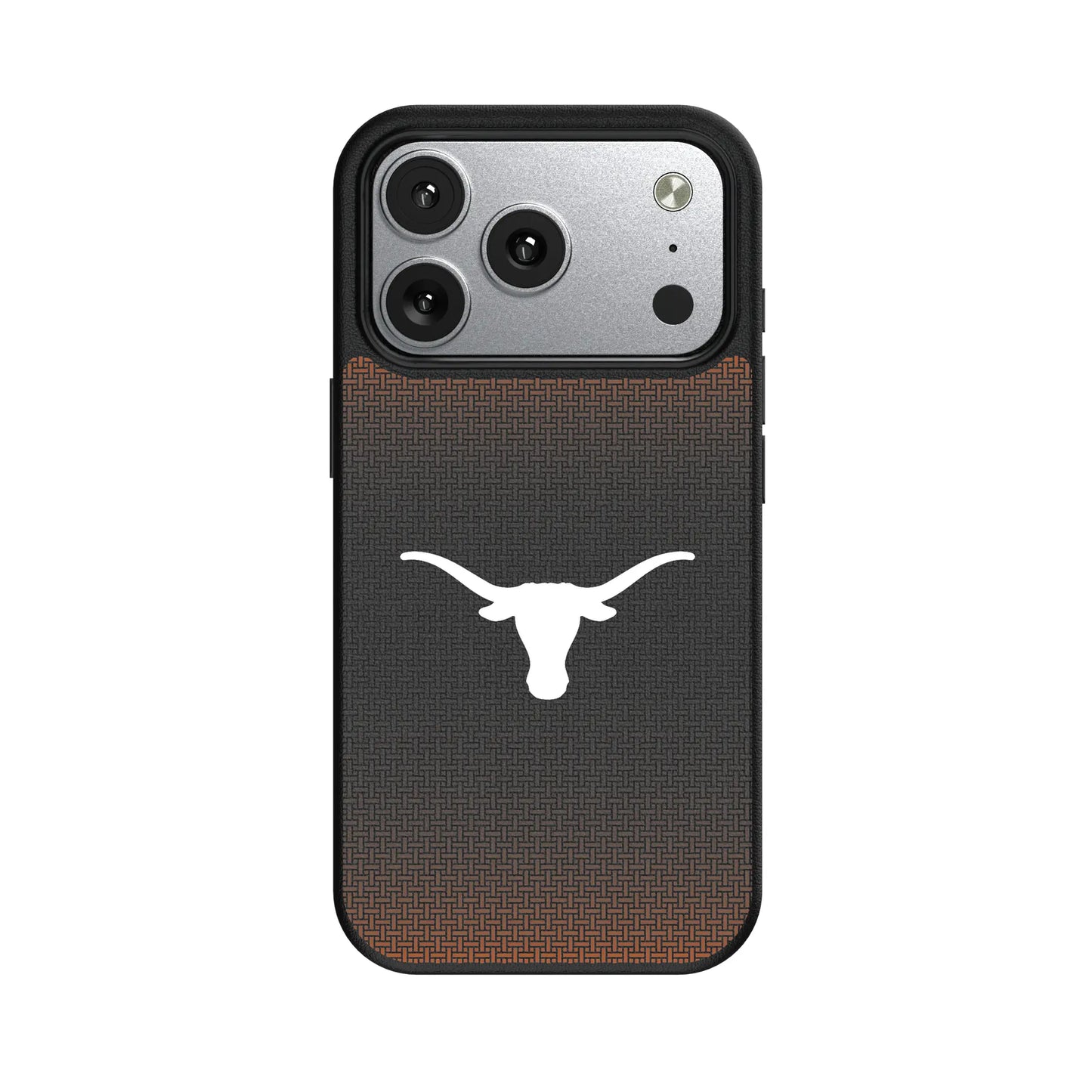 University of Texas Longhorns Linen MagSafe Compatible Phone Case for Apple iPhone