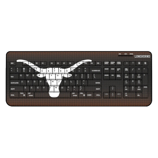 University of Texas Longhorns Linen Wireless USB Keyboard