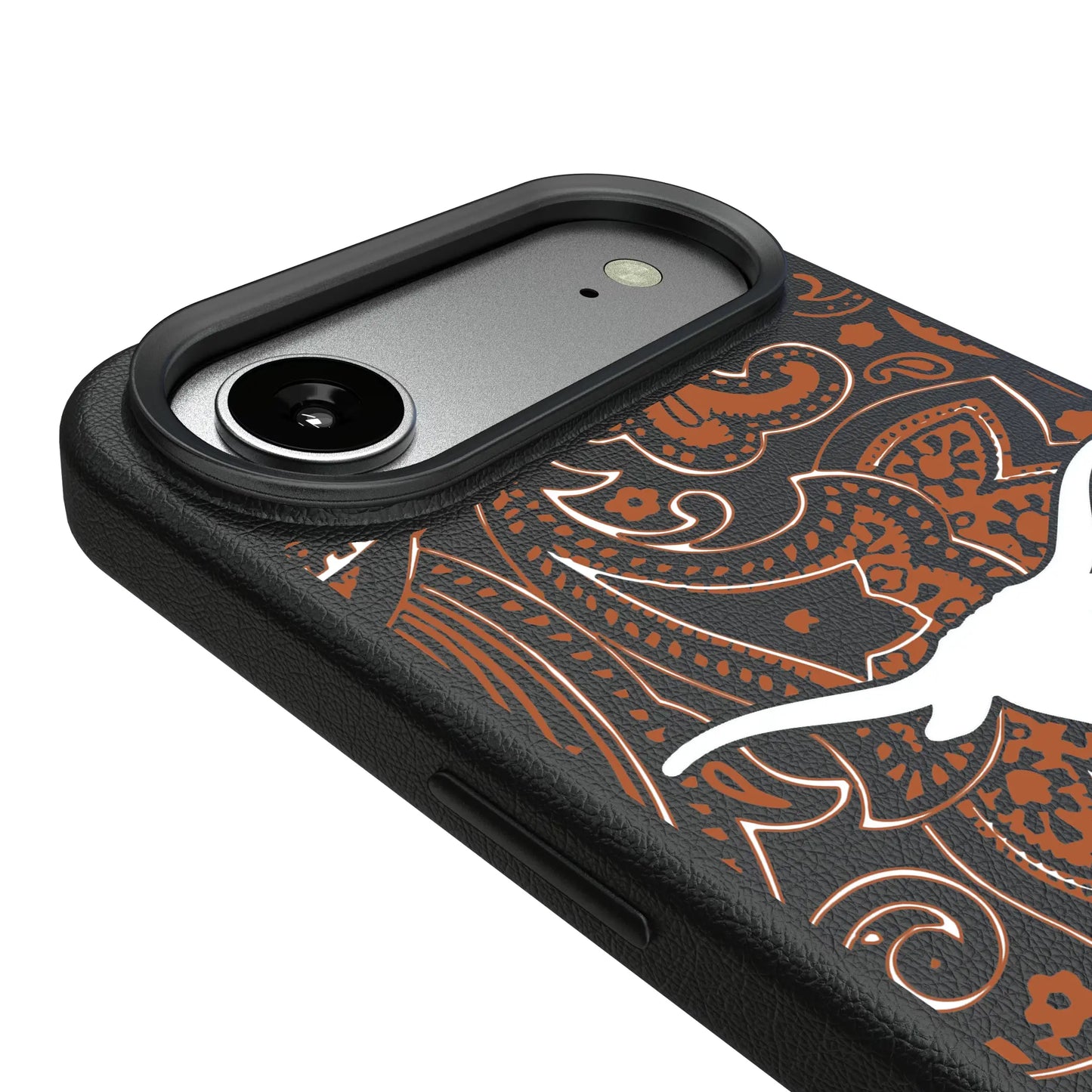 University of Texas Longhorns Paisley MagSafe Compatible Phone Case for Apple iPhone
