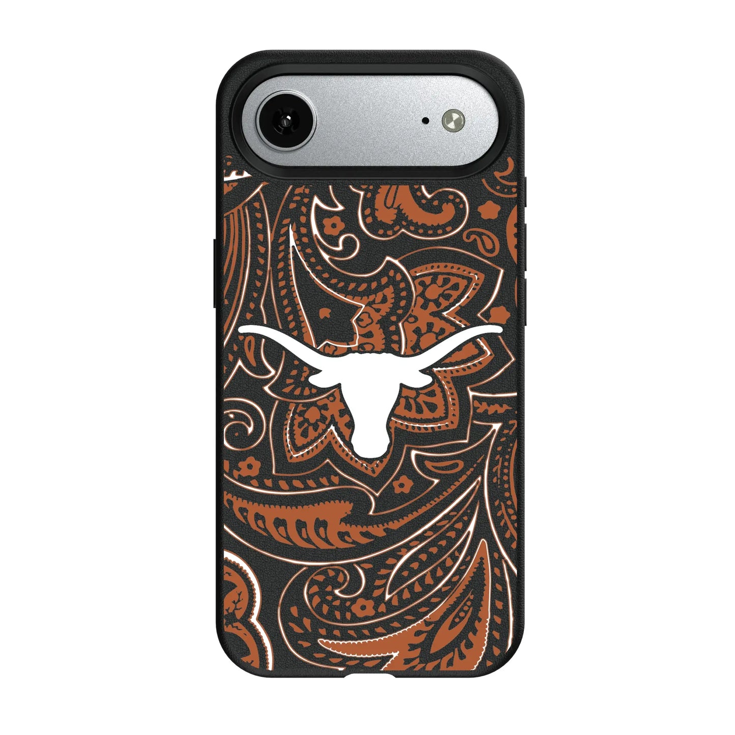 University of Texas Longhorns Paisley MagSafe Compatible Phone Case for Apple iPhone