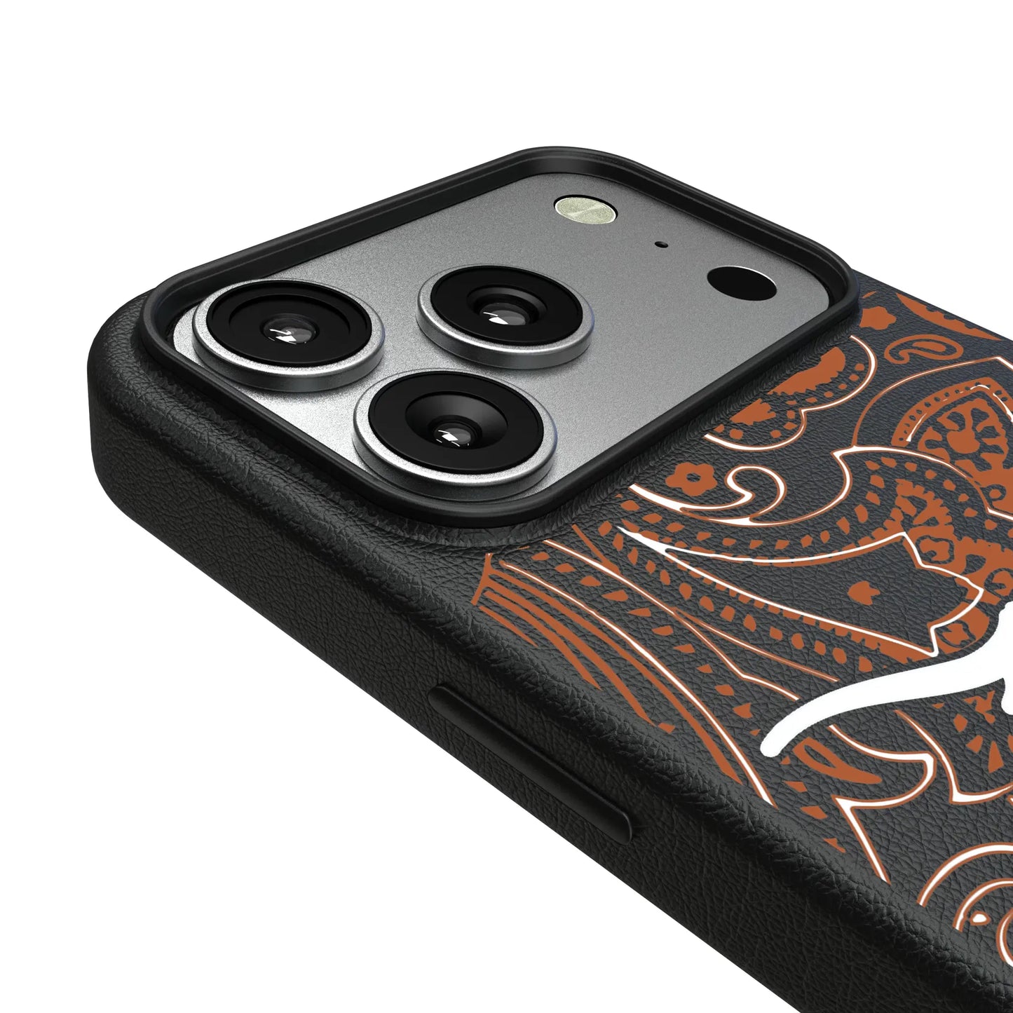 University of Texas Longhorns Paisley MagSafe Compatible Phone Case for Apple iPhone
