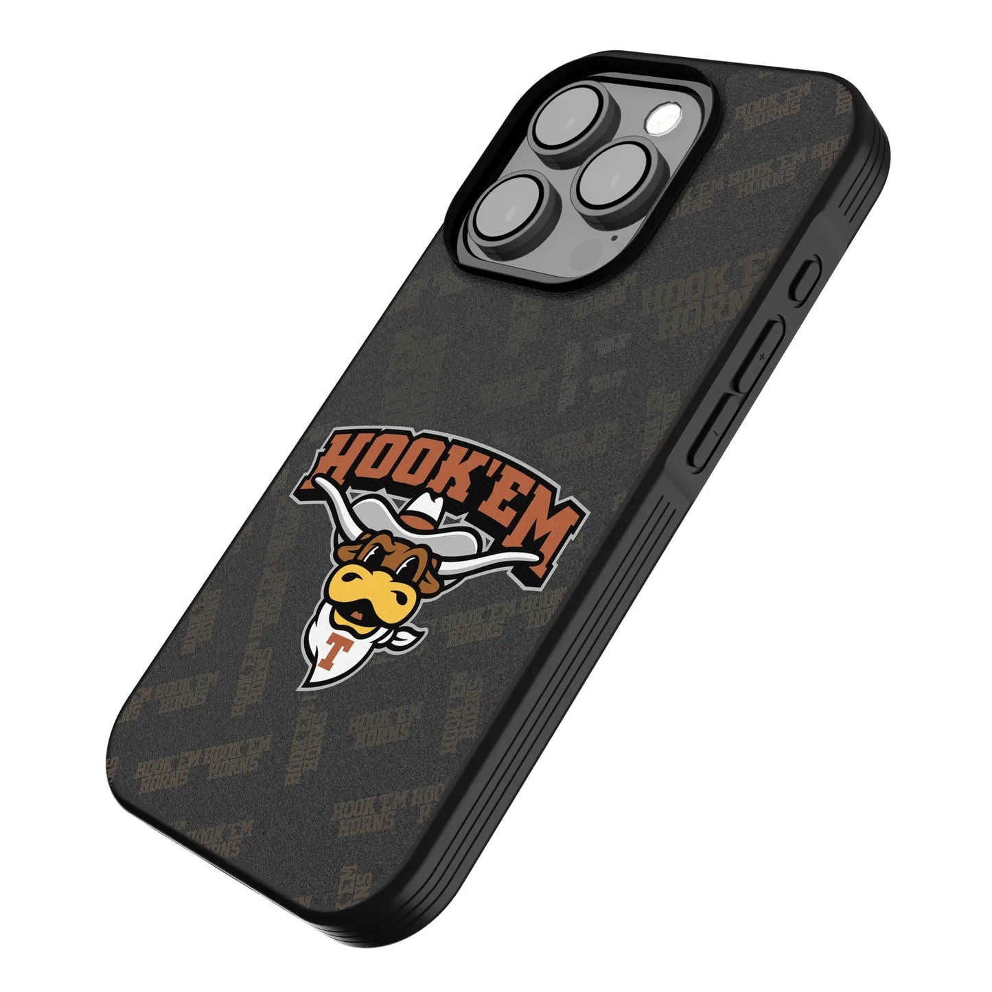 University of Texas Longhorns Quadtile Bump Phone Case for Apple iPhone