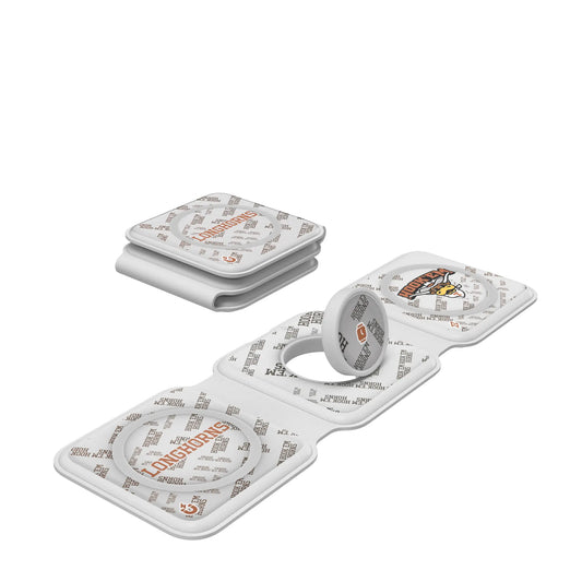 University of Texas Longhorns Quadtile Foldable 3 in 1 Charger