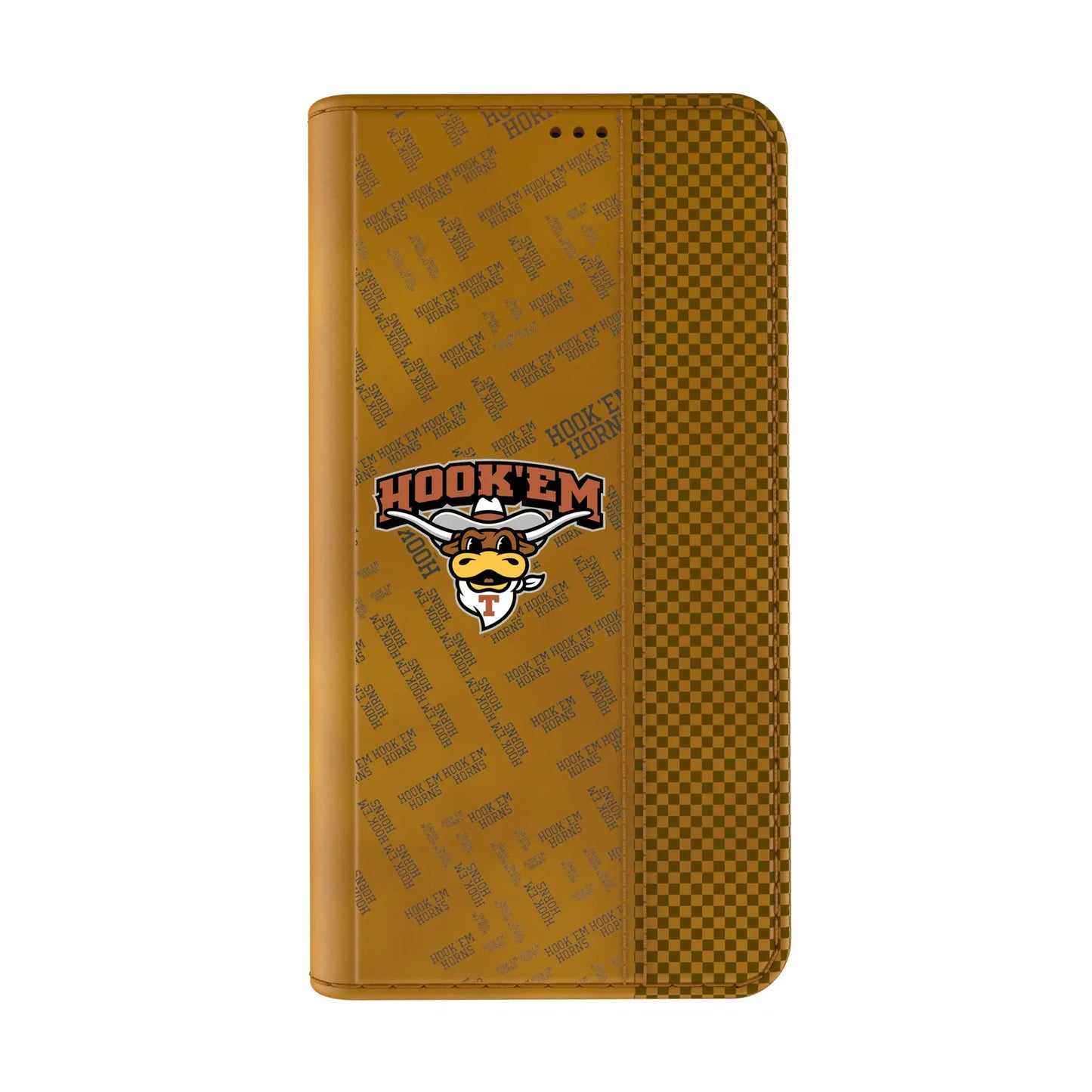 University of Texas Longhorns Quadtile Folio Phone Case for Apple iPhone