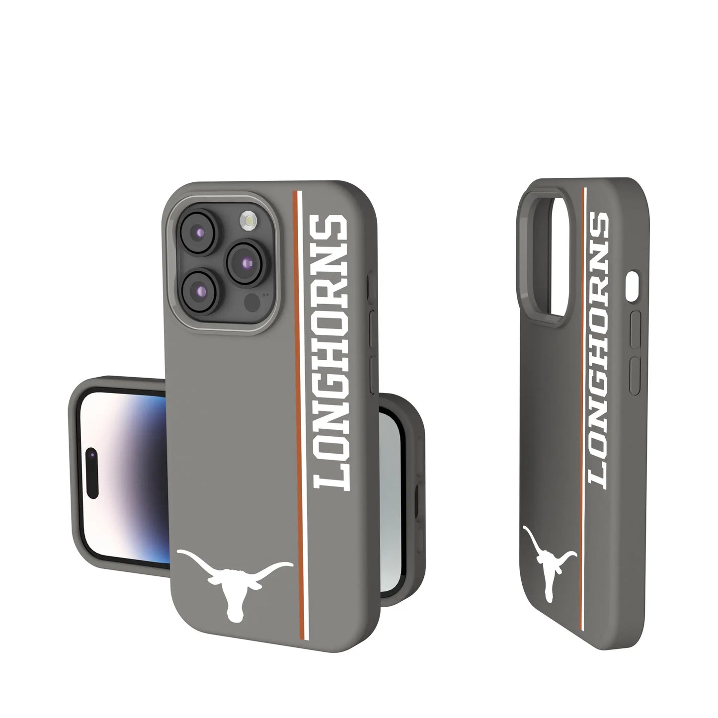 University of Texas Longhorns Sidebar Soft Touch Phone Case for Apple iPhone
