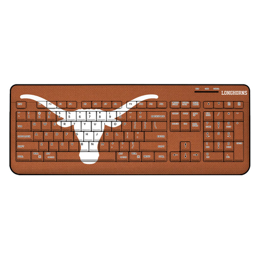 University of Texas Longhorns Solid Wireless USB Keyboard