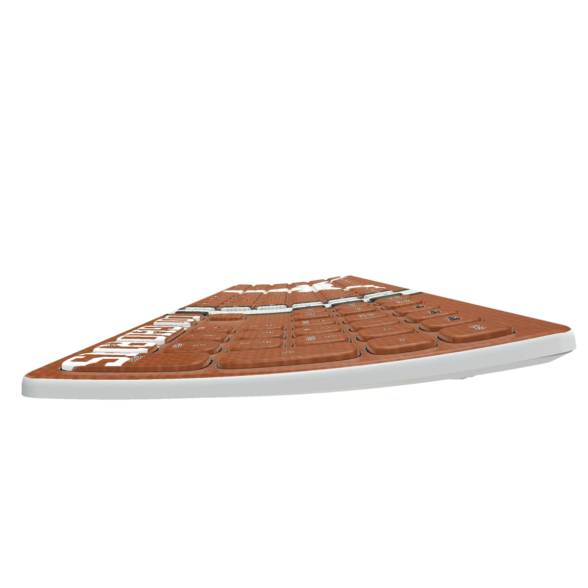 University of Texas Longhorns Stripe Curved Wireless Keyboard