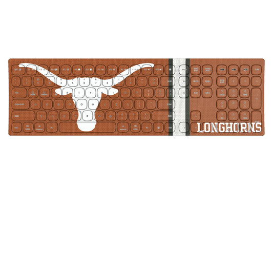University of Texas Longhorns Stripe Curved Wireless Keyboard