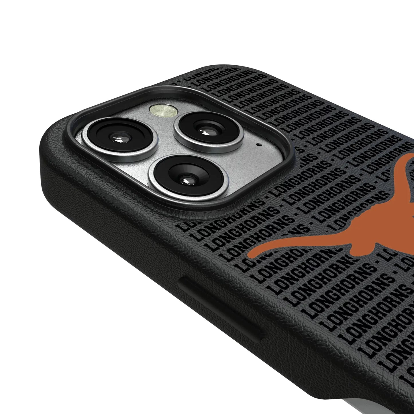 University of Texas Longhorns Text Backdrop MagSafe Compatible Phone Case for Apple iPhone