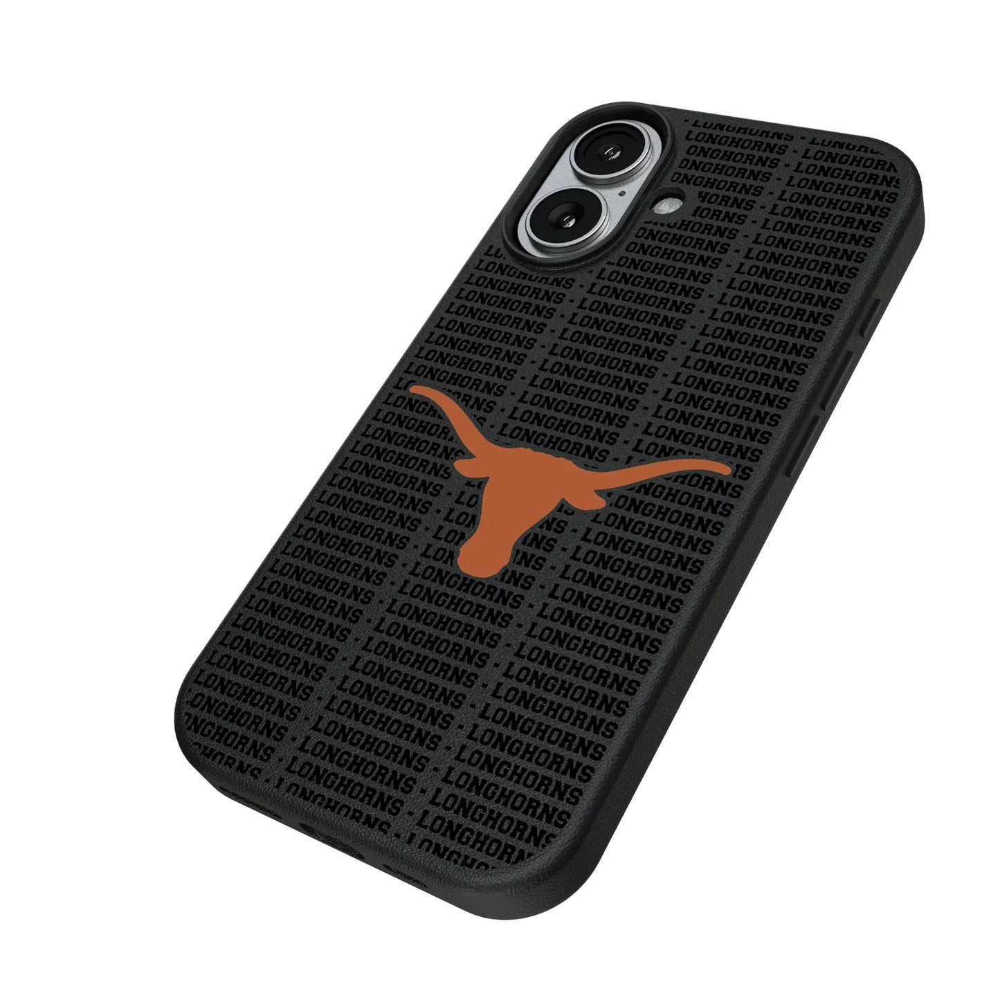 University of Texas Longhorns Text Backdrop MagSafe Compatible Phone Case for Apple iPhone