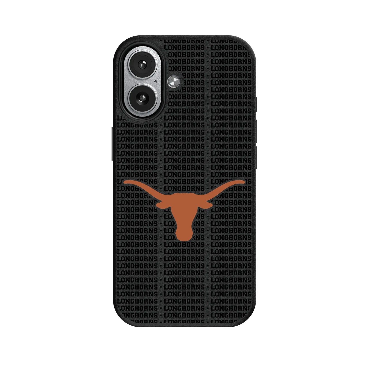 University of Texas Longhorns Text Backdrop MagSafe Compatible Phone Case for Apple iPhone