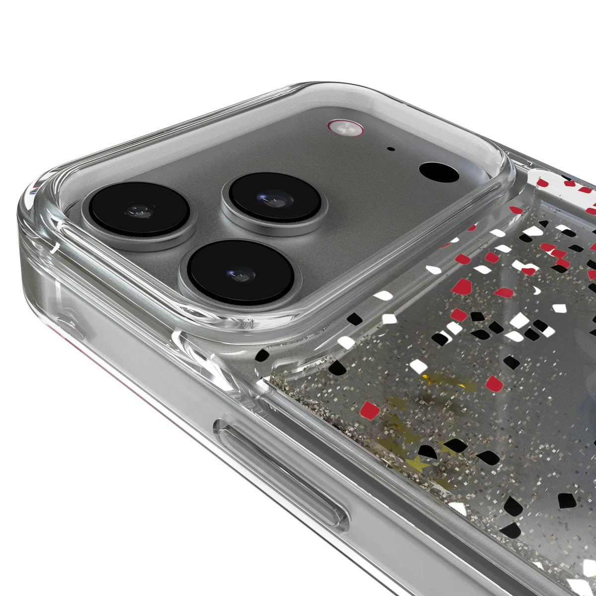University of Utah Utes Confetti Glitter Phone Case for Apple iPhone