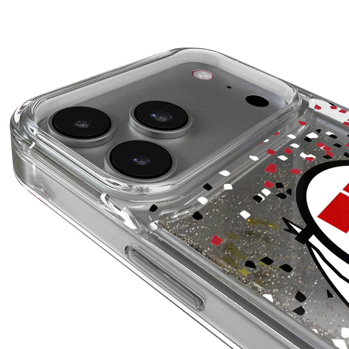 University of Utah Utes Confetti Glitter Phone Case for Apple iPhone