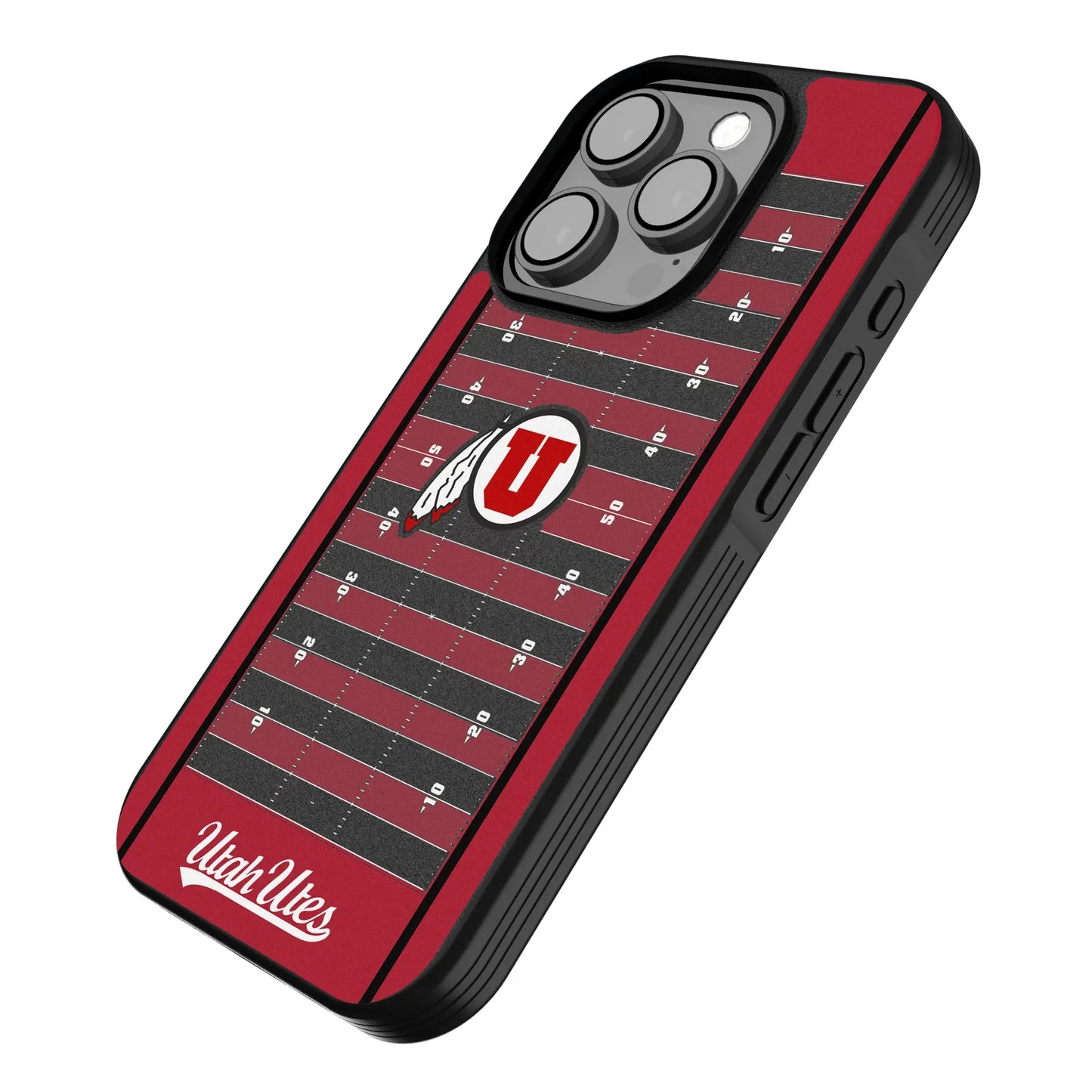 University of Utah Utes Field Bump Phone Case for Apple iPhone